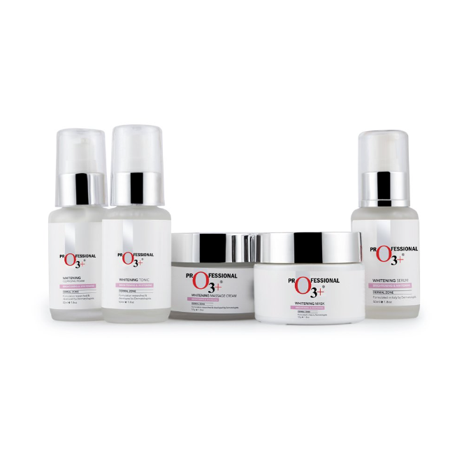 O2+ Whitening Facial Kit for Tan-Pigmented Skin Radiance & Shine