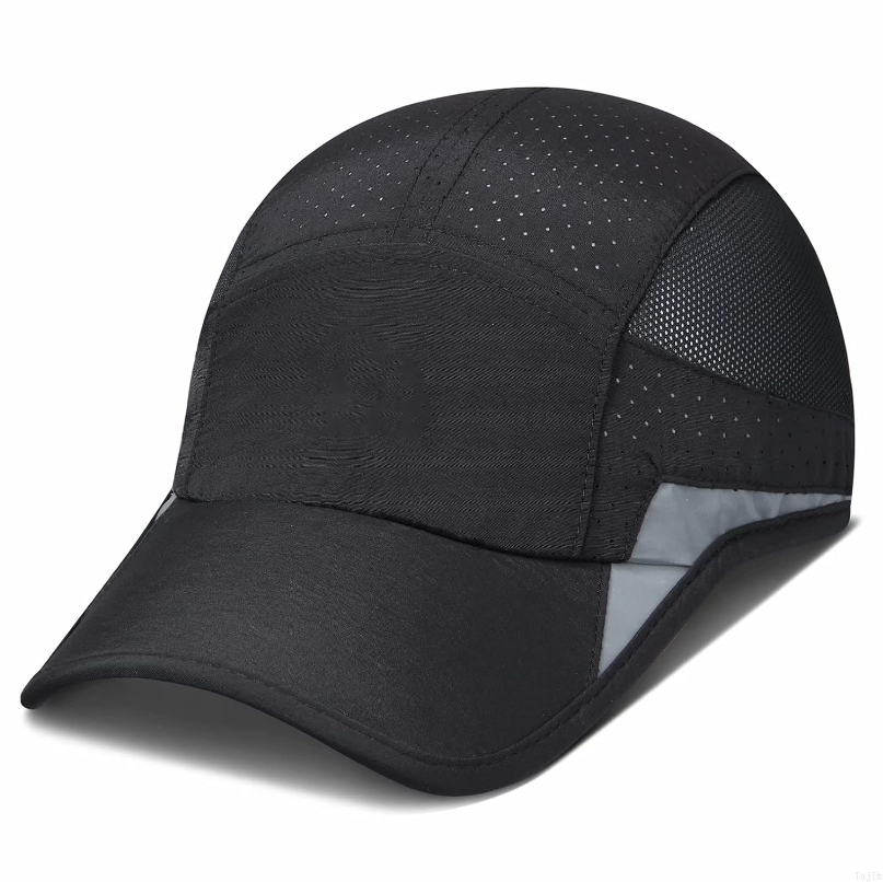 Unnstructured Reflective Lightweight Breathable Stylish Sports Soft Hat Cap for Men and Women
